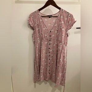 Aeropostale pink floral summer dress
